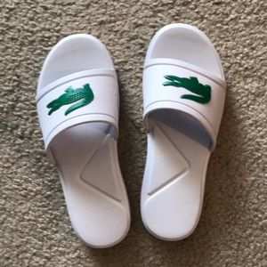 Brand New Lacoste Slides